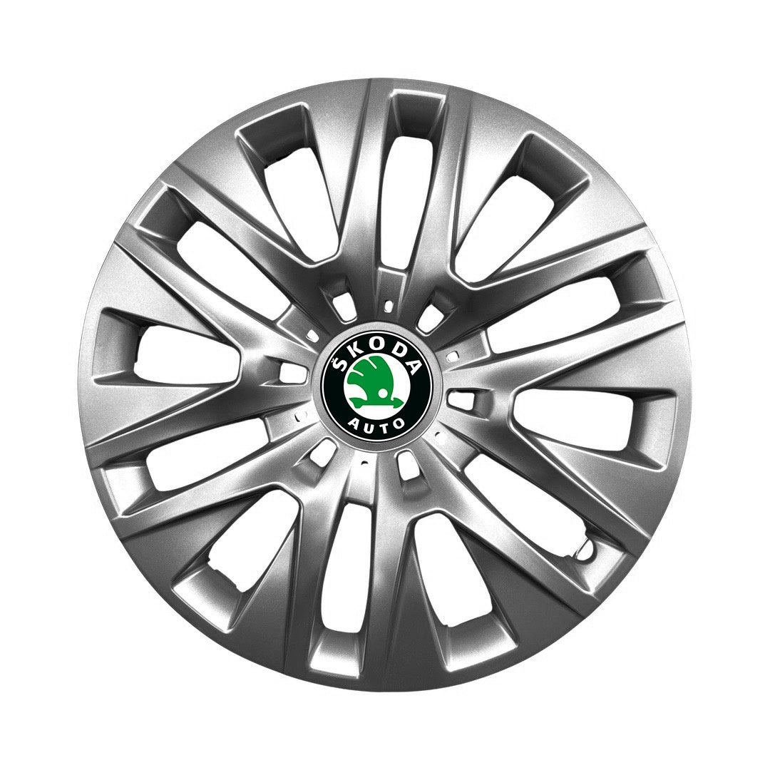 Set 4 capace roti potrivite jantelor de 16 inch compatibile gama SKODA model - 429