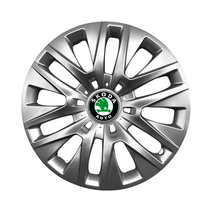 Set 4 capace roti potrivite jantelor de 16 inch compatibile gama SKODA model - 429