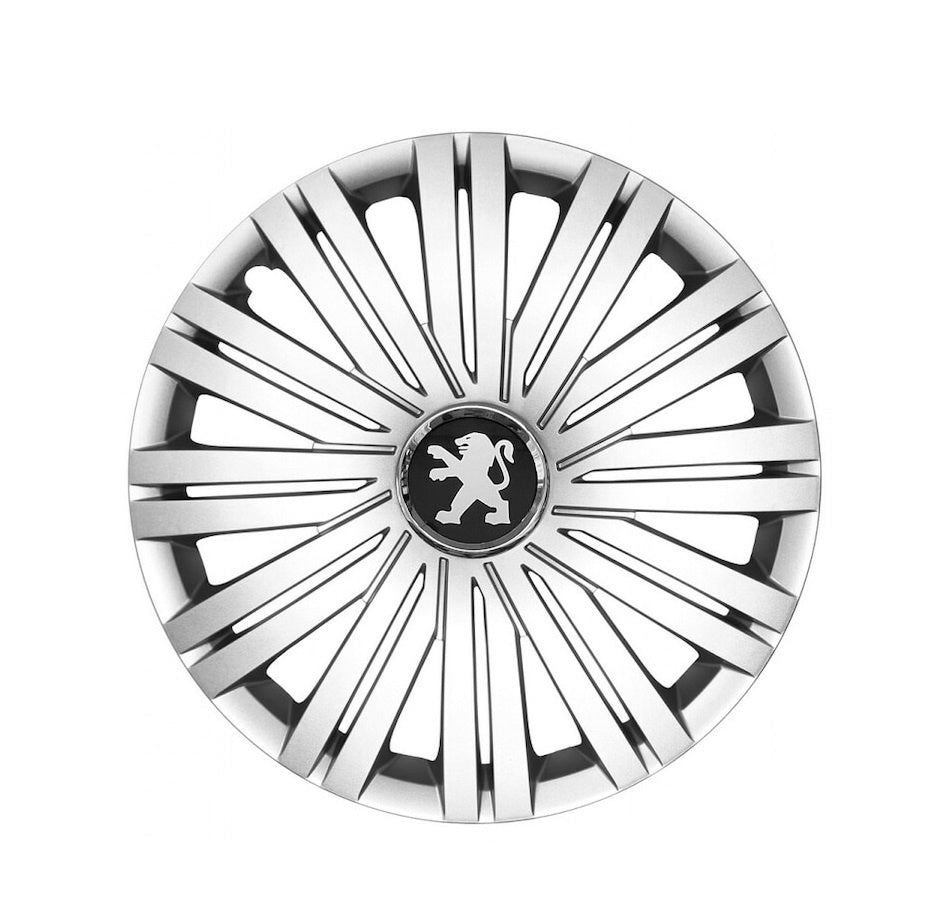 Set 4 capace roti 16 inchi (R16) compatibile PEUGEOT 106, 107, 206, 207, 306, 307, 308, 406, 407, EXPERT, PARTNER, 3008, Model -422