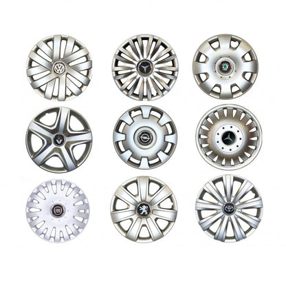 Set 4 capace roti 16 inchi (R16) compatibile PEUGEOT 106, 107, 206, 207, 306, 307, 308, 406, 407, EXPERT, PARTNER, 3008, Model -412
