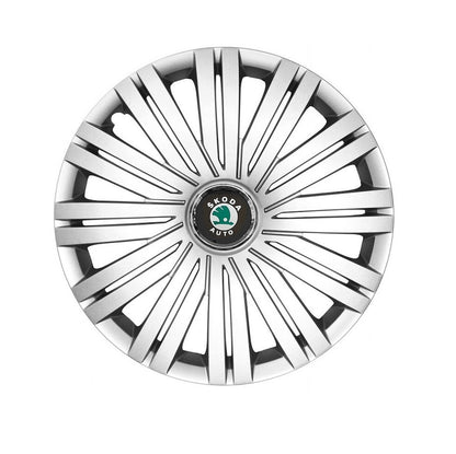 Set 4 capace roti 16 inchi (R16) compatibile SKODA Fabia, Octavia I, II, III, Roomster, Felicia, Rapid, Superb, Yeti Model-422