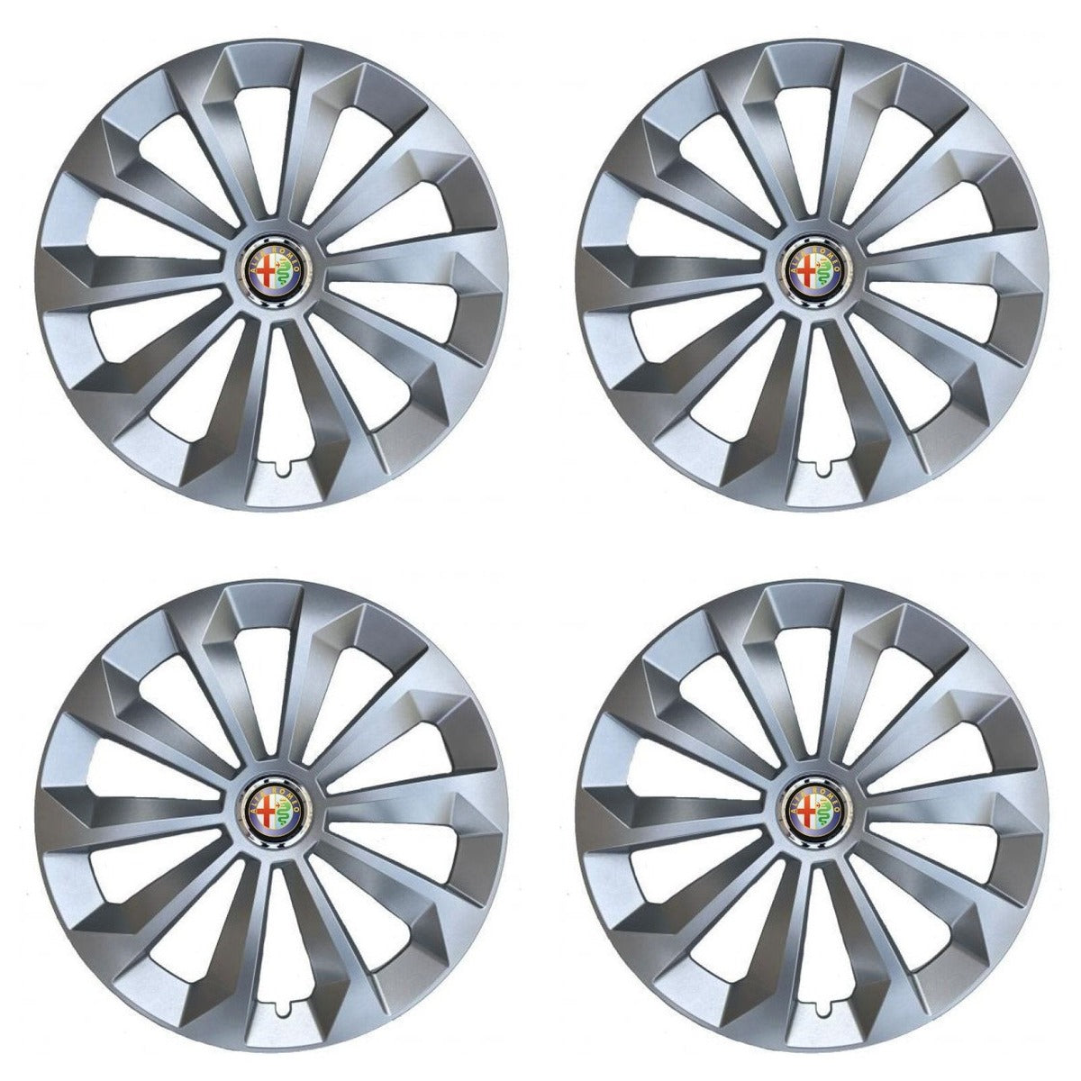 Set 4 Capace Roti 14 inchi (R14) Fame Gri, Compatibile Cu Alfa Romeo