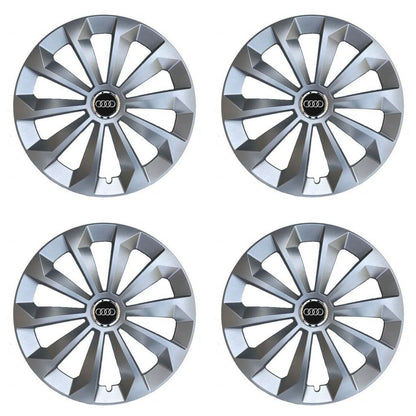 Set 4 Capace Roti 14 inchi (R14) Fame Gri, Compatibile Cu Audi