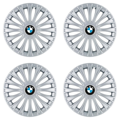 Set 4 Capace Roti, potrivite jantelor de R14, pentru BMW, model dino cromat