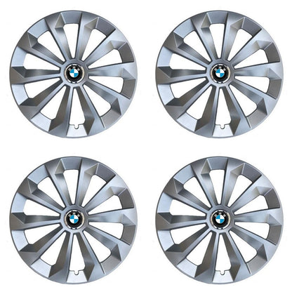 Set 4 Capace Roti 14 inchi (R14) Fame Gri, Compatibile Cu BMW