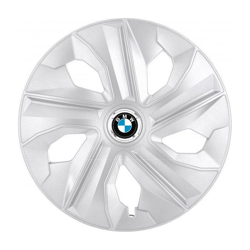 Set 4 Capace Roti, potrivite jantelor de R14, pentru BMW, model luna cromat