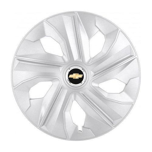 4 darabos dísztárcsa készlet, R14 felnikre alkalmas, Chevrolet krómozott holdfény modellhez