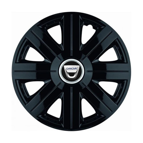 4 darabos dísztárcsa készlet, R14 felnikre alkalmas, Dacia Cosmos Black modellhez