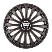 Set 4 Capace Roti, potrivite jantelor de R14, pentru Dacia, model dino Negru