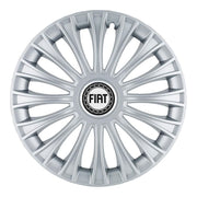 Set 4 Capace Roti, potrivite jantelor de R14, pentru Fiat, model dino cromat