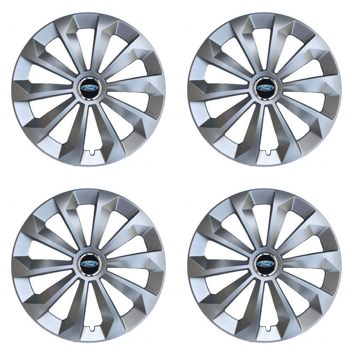 Set 4 Capace Roti 14 inchi (R14) Fame Gri, Compatibile Cu Ford