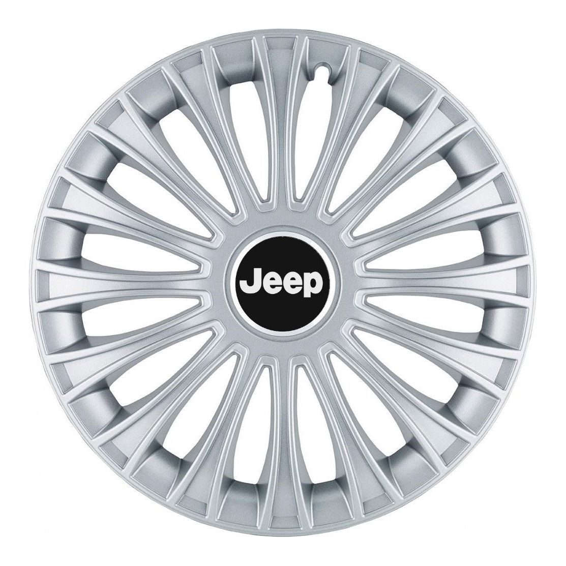 Set 4 Capace Roti, potrivite jantelor de R14, pentru Jeep, model dino cromat