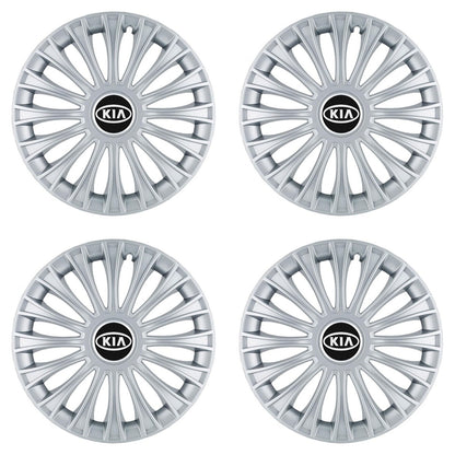 Set 4 Capace Roti, potrivite jantelor de R14, pentru Kia, model dino cromat