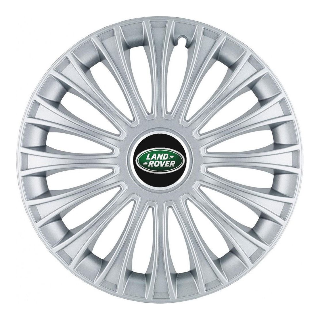 Set 4 Capace Roti, potrivite jantelor de R14, pentru Land Rover, model dino cromat