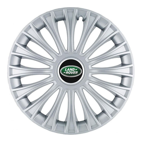 Set 4 Capace Roti, potrivite jantelor de R14, pentru Land Rover, model dino cromat