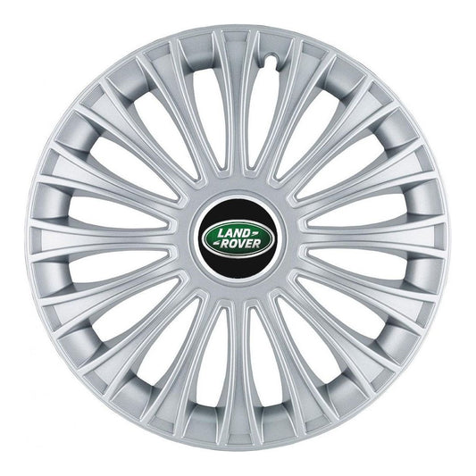 Set 4 Capace Roti, potrivite jantelor de R14, pentru Land Rover, model dino cromat