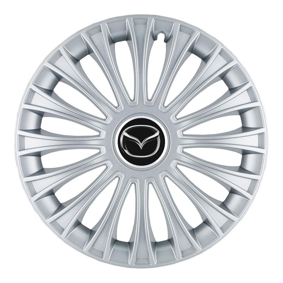 Set 4 Capace Roti, potrivite jantelor de R14, pentru Mazda, model dino cromat