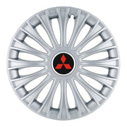 Set 4 Capace Roti, potrivite jantelor de R14, pentru Mitsubishi, model dino cromat