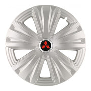Set 4 Capace Roti, potrivite jantelor de R14, pentru Mitsubishi, model glory Gri