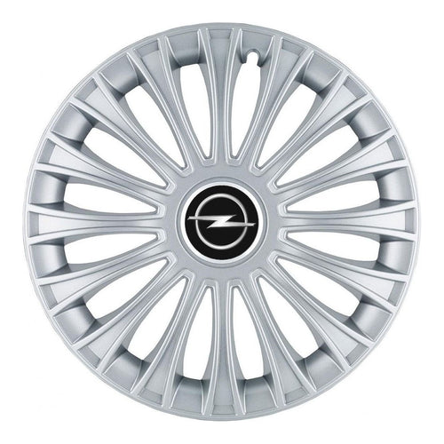 Set 4 Capace Roti, potrivite jantelor de R14, pentru Opel, model dino cromat