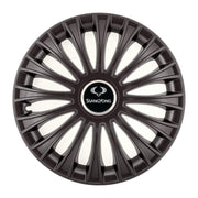 Set 4 Capace Roti, potrivite jantelor de R14, pentru SsangYoung, model dino Negru