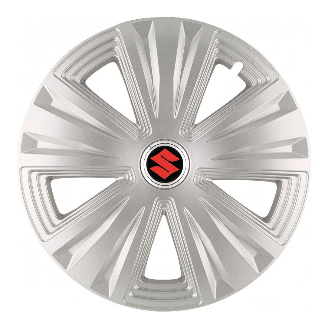 Set 4 Capace Roti, potrivite jantelor de R14, pentru Suzuki, model glory Gri