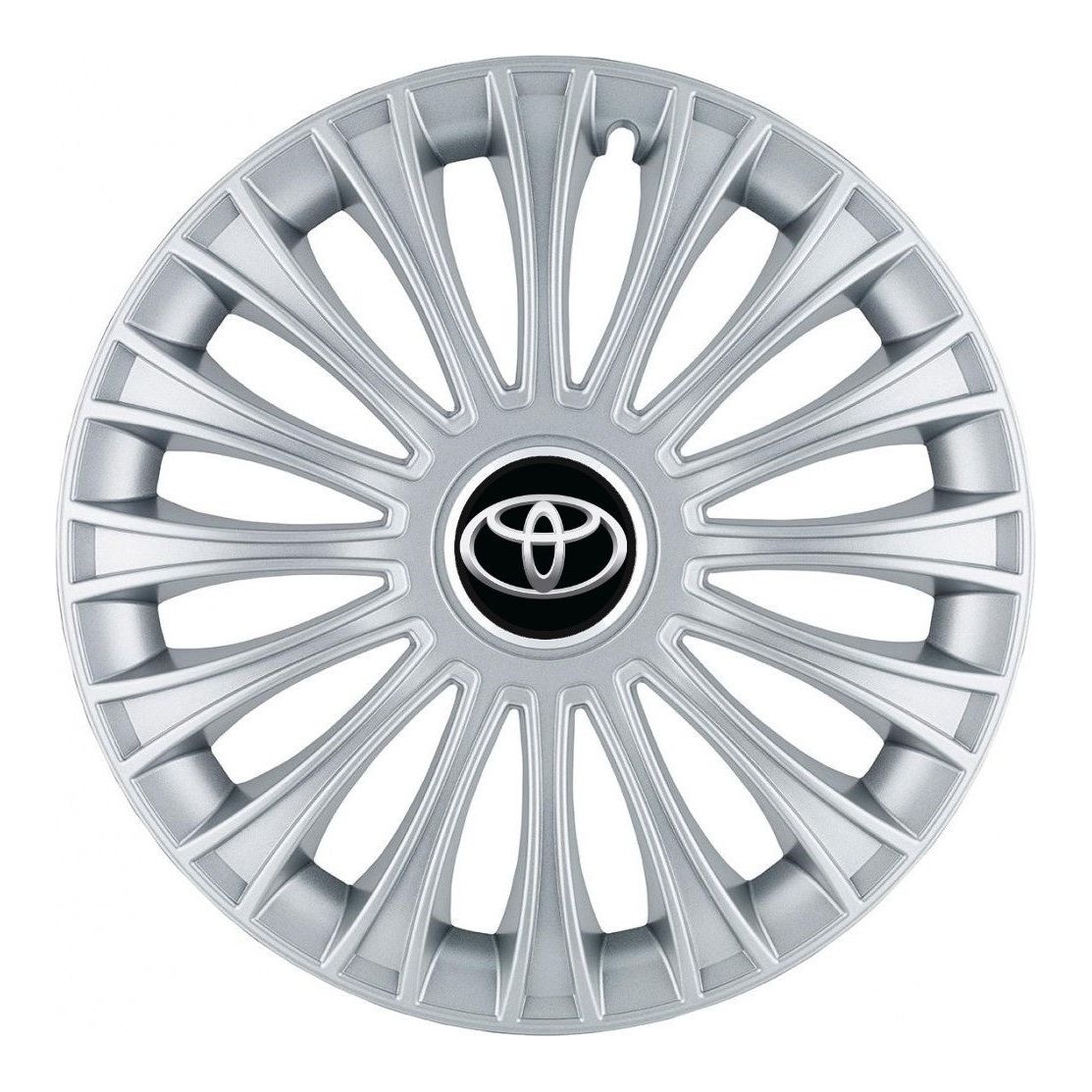 Set 4 Capace Roti, potrivite jantelor de R14, pentru Toyota, model dino cromat