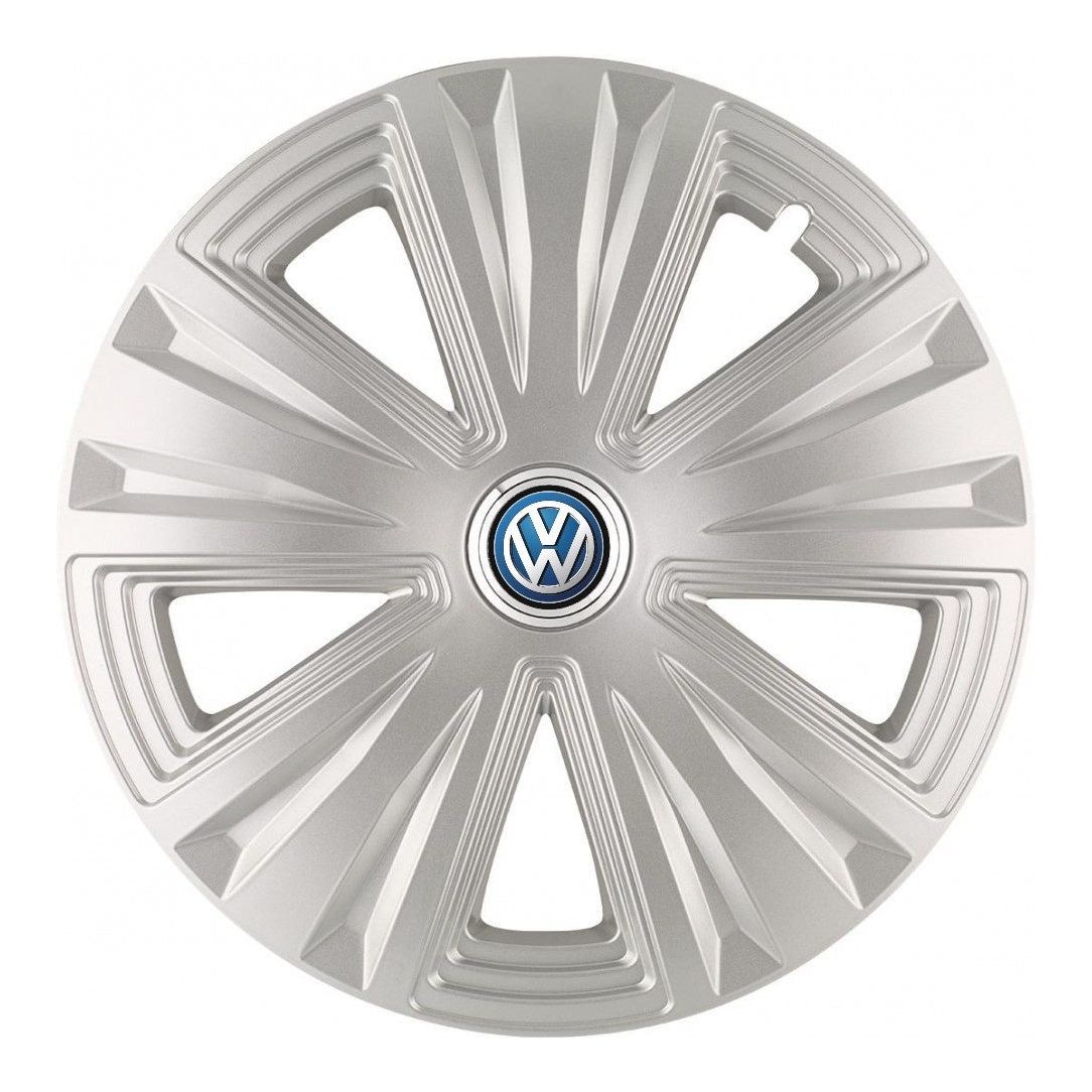 Set 4 Capace Roti, potrivite jantelor de R14, pentru Volkswagen, model glory Gri