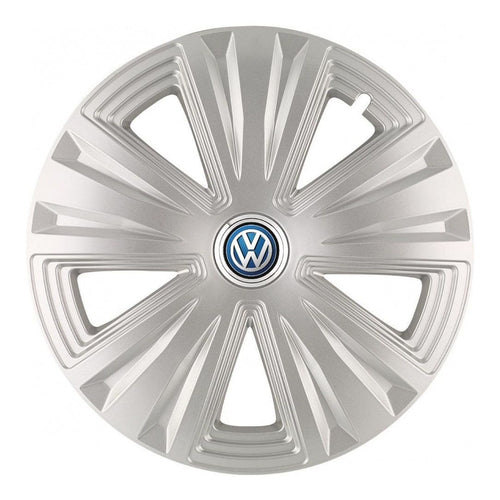 Set 4 Capace Roti, potrivite jantelor de R14, pentru Volkswagen, model glory Gri