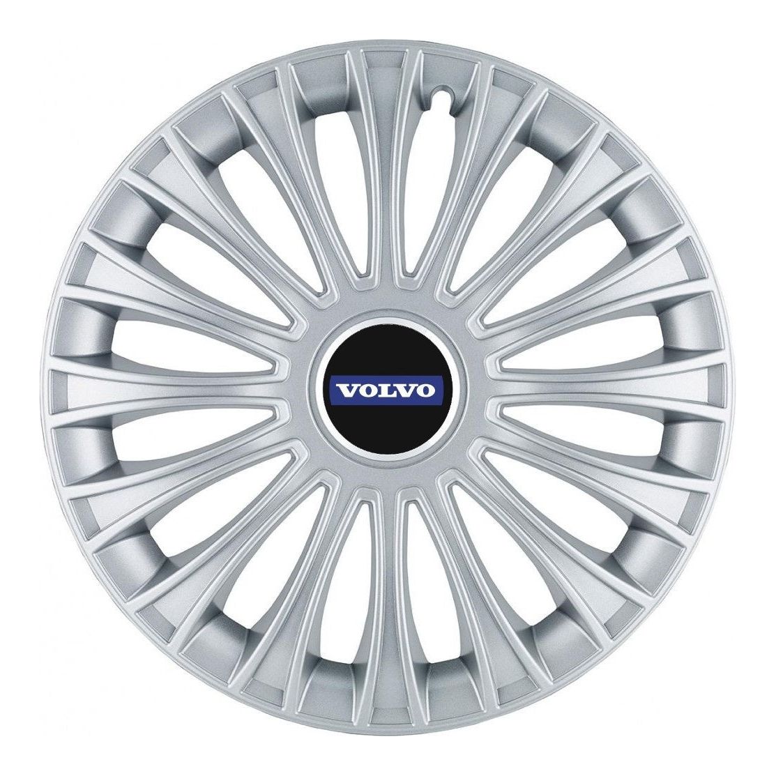 Set 4 Capace Roti, potrivite jantelor de R14, pentru Volvo, model dino cromat