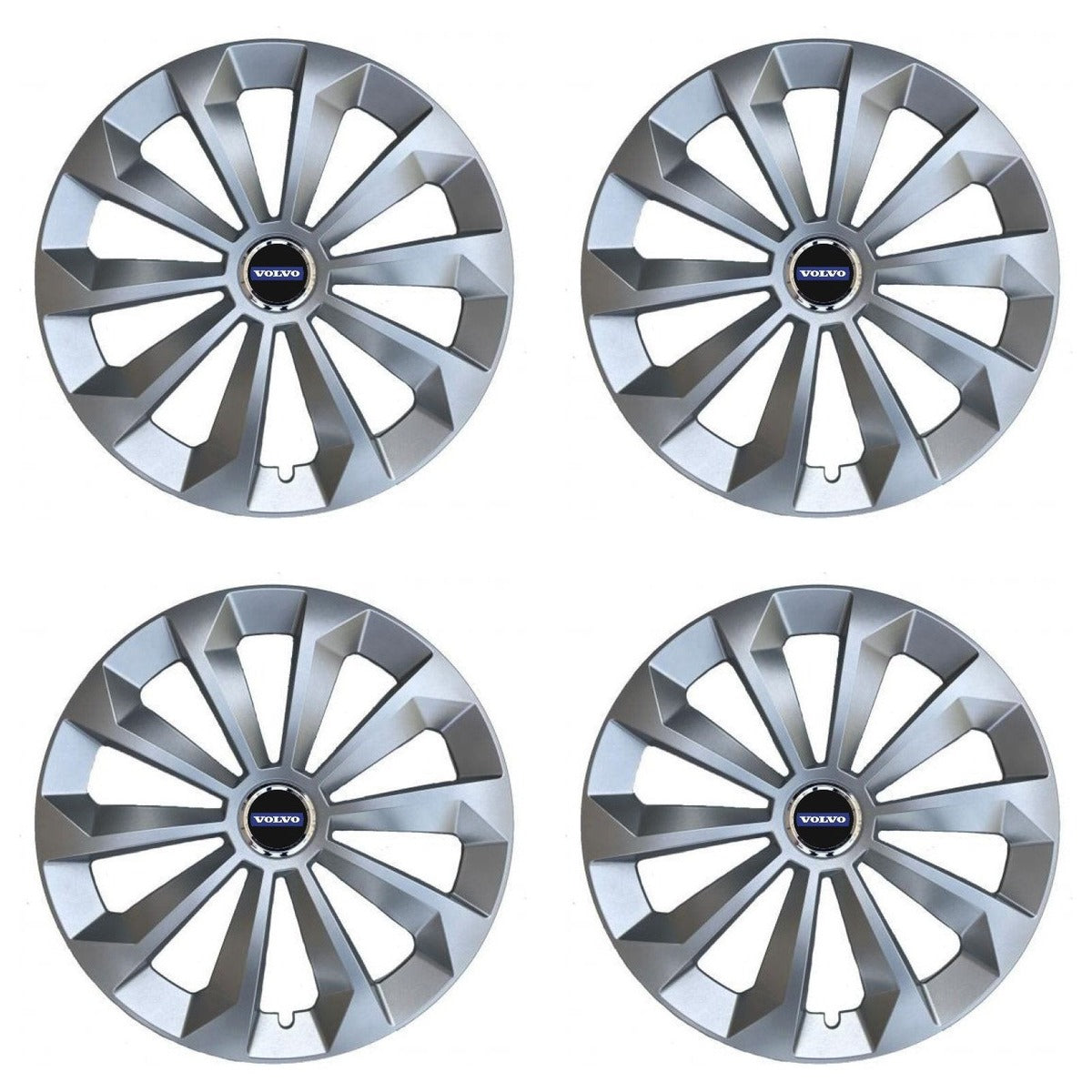 Set 4 Capace Roti 14 inchi (R14) Fame Gri, Compatibile Cu Volvo