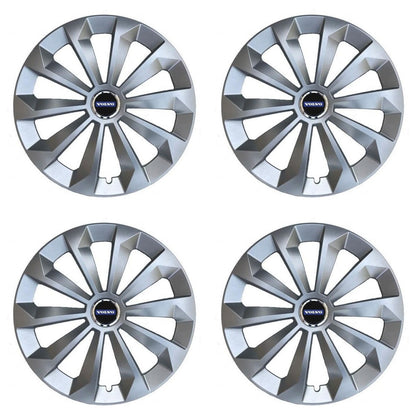 Set 4 Capace Roti 14 inchi (R14) Fame Gri, Compatibile Cu Volvo