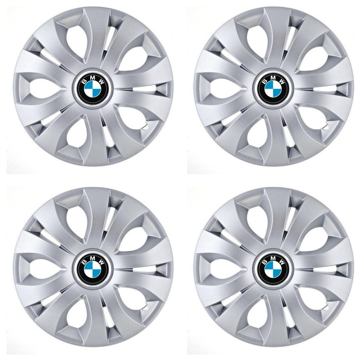 Set 4 Capace Roti, potrivite jantelor de R15, Compatibil Cu BMW, model top crom