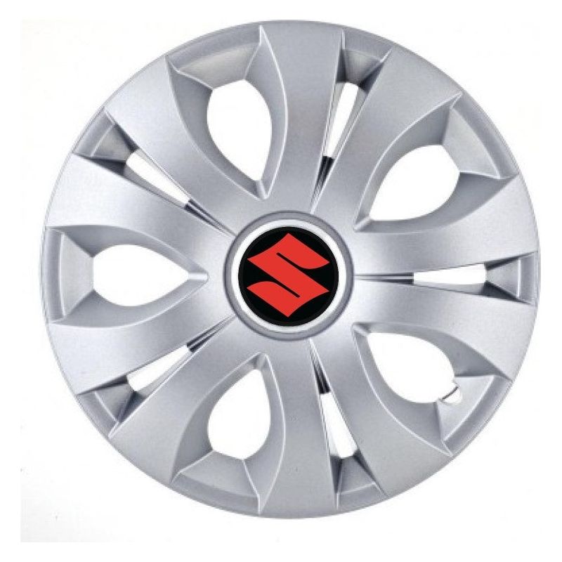 Set 4 Capace Roti, potrivite jantelor de R15, Compatibil Cu Suzuki, model top crom
