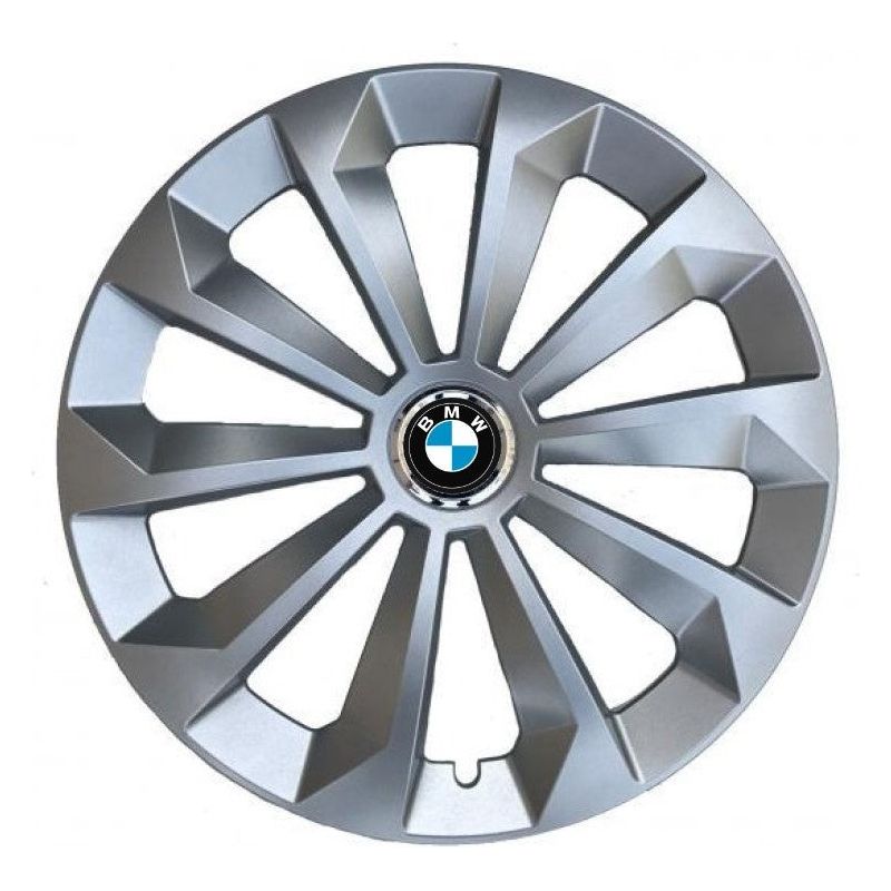 Set 4 Capace Roti 15 inchi (R15) Fame Gri, Compatibile Cu BMW