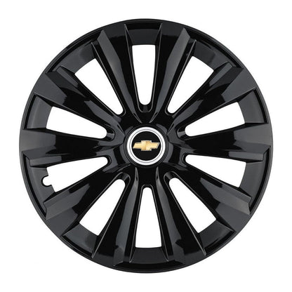 Set 4 Capace Roti, potrivite jantelor de R15, pentru Chevrolet, model delta negru