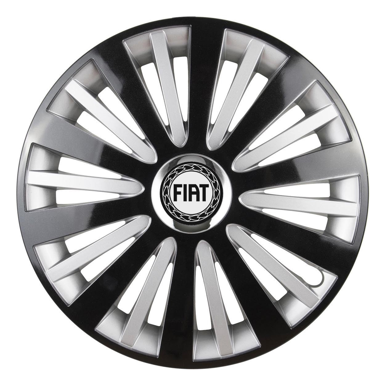 Set 4 Capace Roti, potrivite jantelor de R15, pentru Fiat, model falcon dual