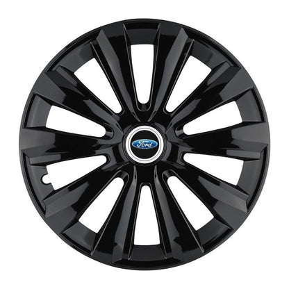 Set 4 Capace Roti, potrivite jantelor de R15, pentru Ford, model delta negru