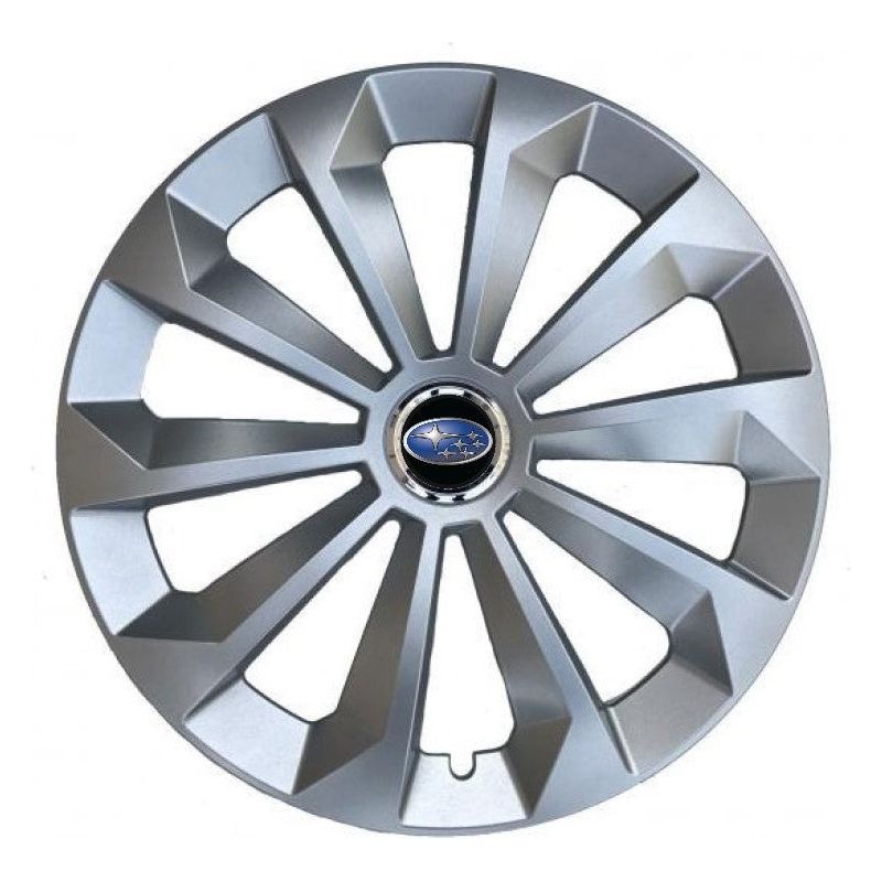 Set 4 Capace Roti 15 inchi (R15) Fame Gri, Compatibile Cu Subaru