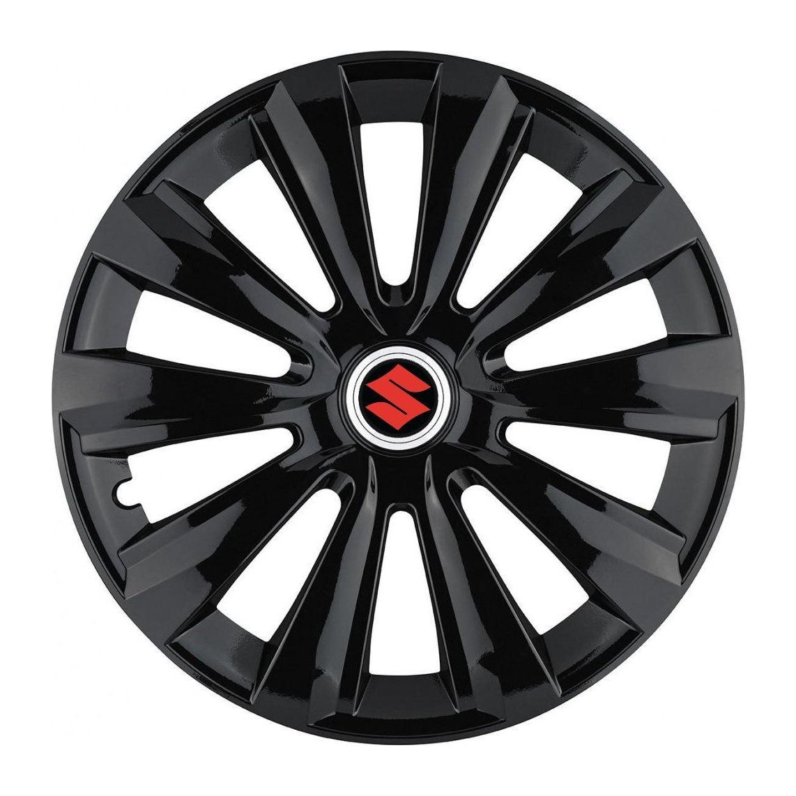 Set 4 Capace Roti, potrivite jantelor de R15, pentru Suzuki, model delta negru