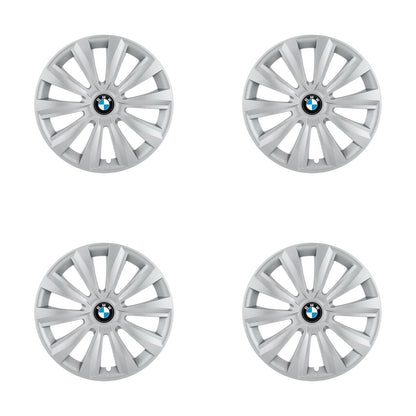 Set 4 Capace Roti, potrivite jantelor de R16, pentru BMW, model delta cromat