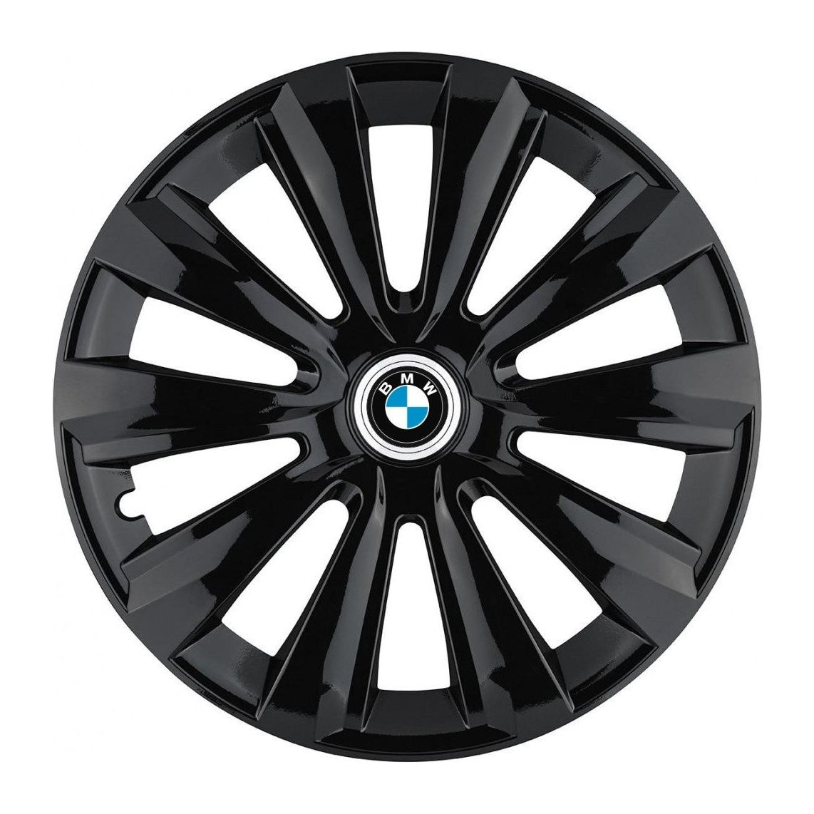 4 darabos dísztárcsa készlet, R16 felnikre alkalmas, BMW-hez, fekete delta modell