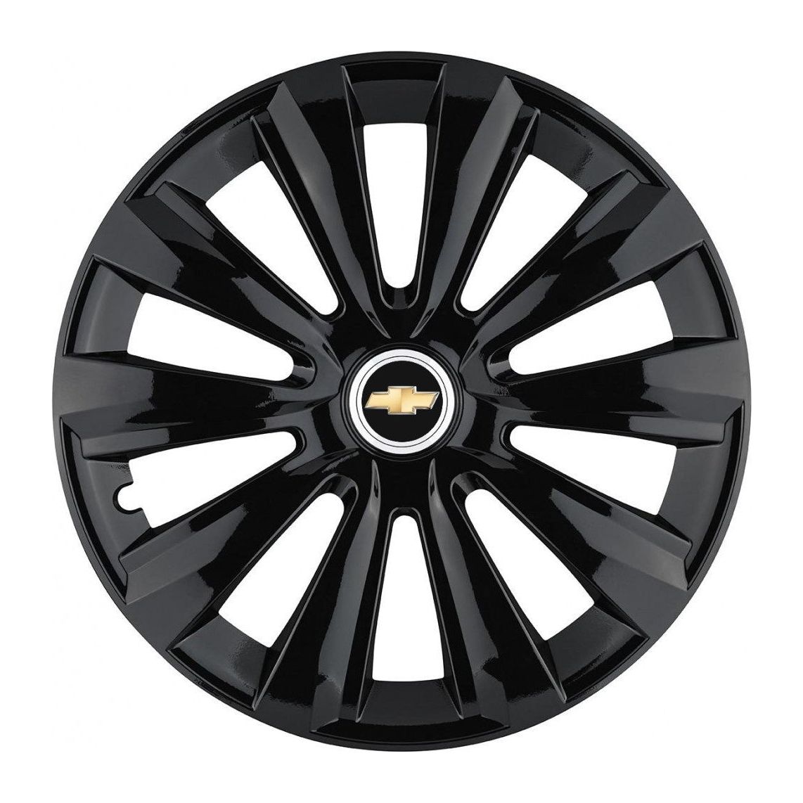 Set 4 Capace Roti, potrivite jantelor de R16, pentru Chevrolet, model delta negru