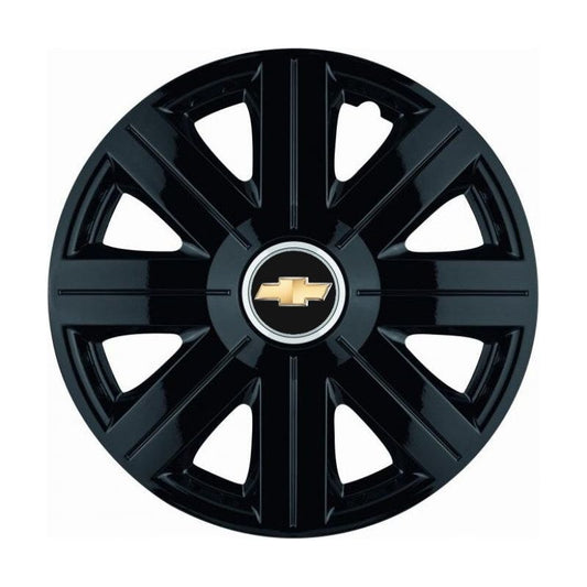 Set 4 Capace Roti, potrivite jantelor de R16, pentru Chevrolet, model Cosmos Negru