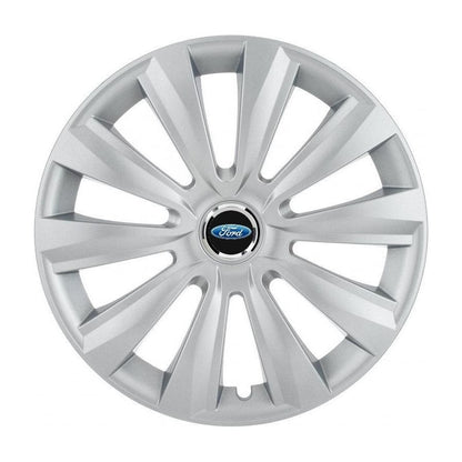 Set 4 Capace Roti, potrivite jantelor de R16, pentru Ford, model delta cromat
