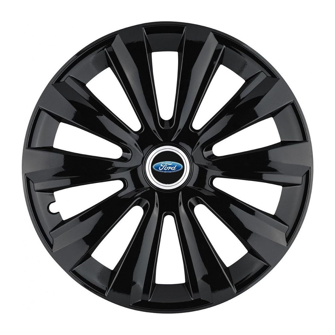 Set 4 Capace Roti, potrivite jantelor de R16, pentru Ford, model delta negru