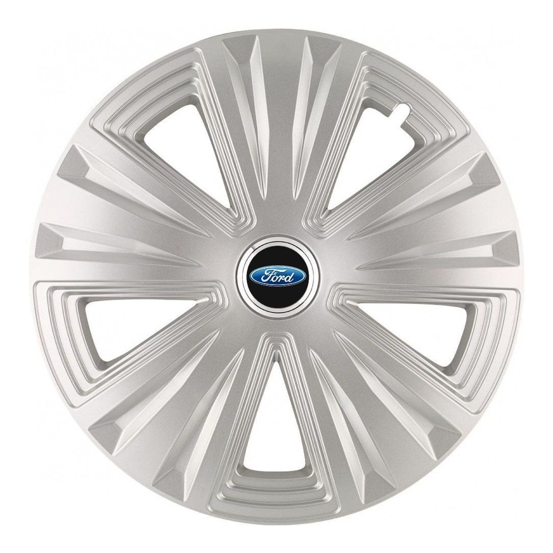 Set 4 Capace Roti, potrivite jantelor de R16, pentru Ford, model glory Gri