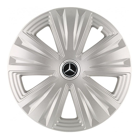 Set 4 Capace Roti, potrivite jantelor de R16, pentru Mercedes-Benz, model glory Gri