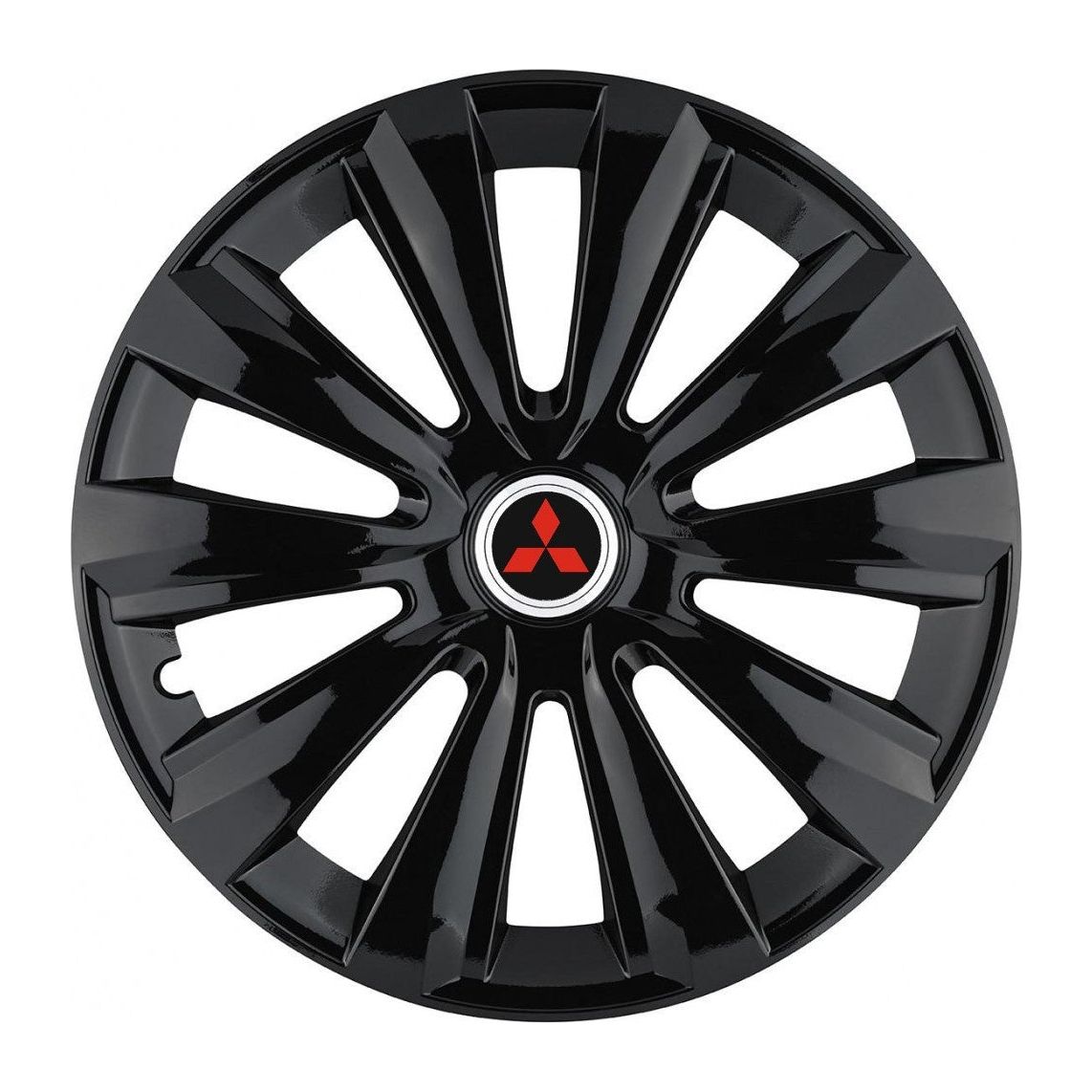 Set 4 Capace Roti, potrivite jantelor de R16, pentru Mitsubishi, model delta negru