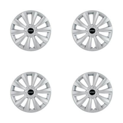 Set 4 Capace Roti, potrivite jantelor de R16, pentru Smart, model delta cromat